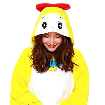 BANDAI - ドラえもんドラミちゃんフリース着ぐるみ m5-mgkszc6221_02.jpg